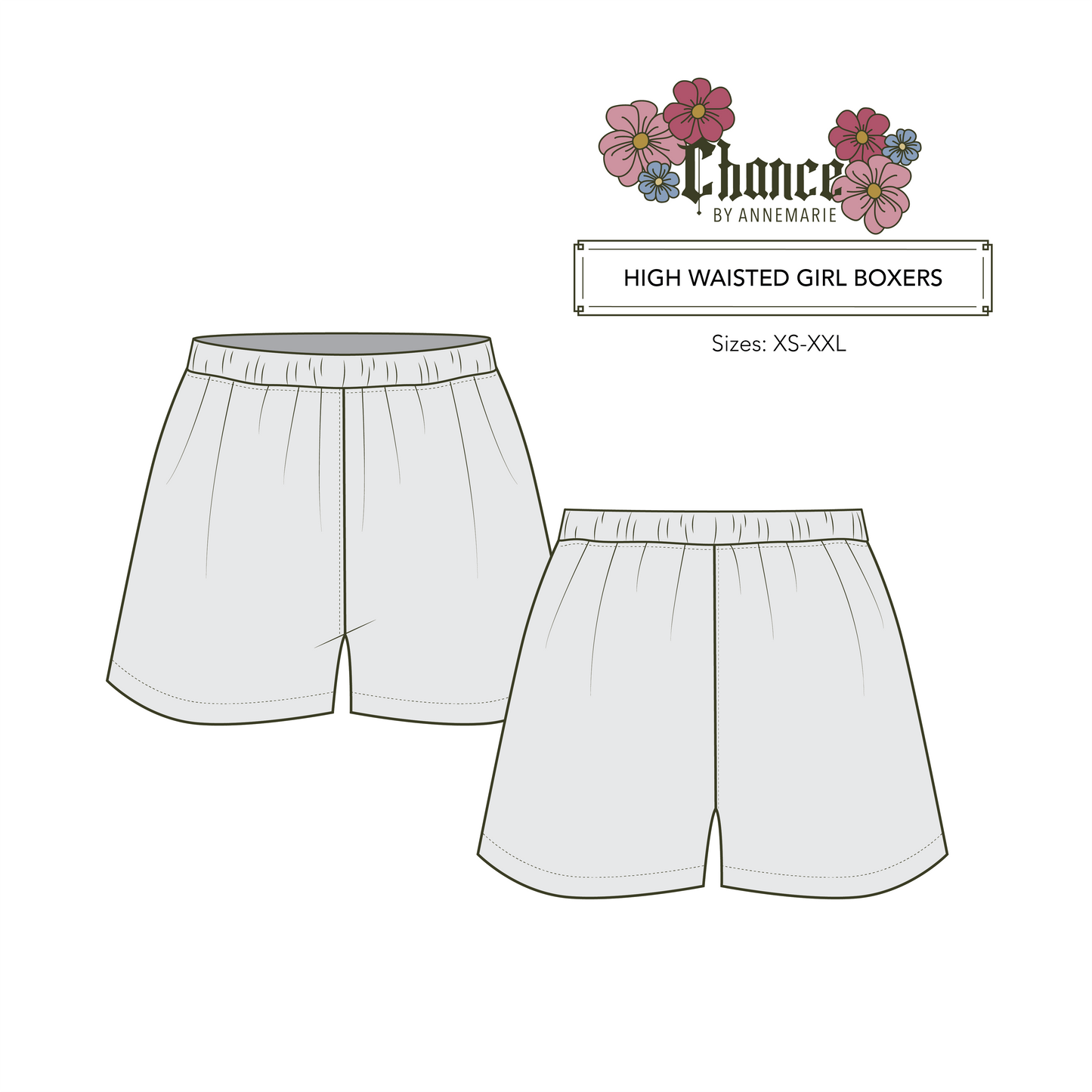 Girl Boxers Pattern